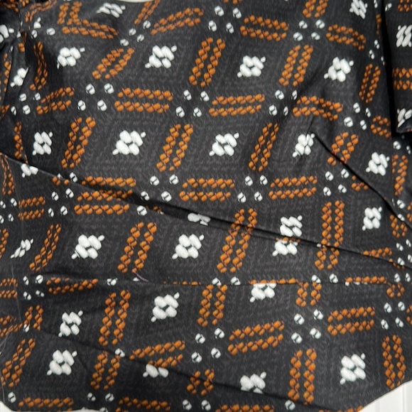 Women’s Jules top size 8 Autumn Adeigbo Brown and orange - Picture 5 of 9